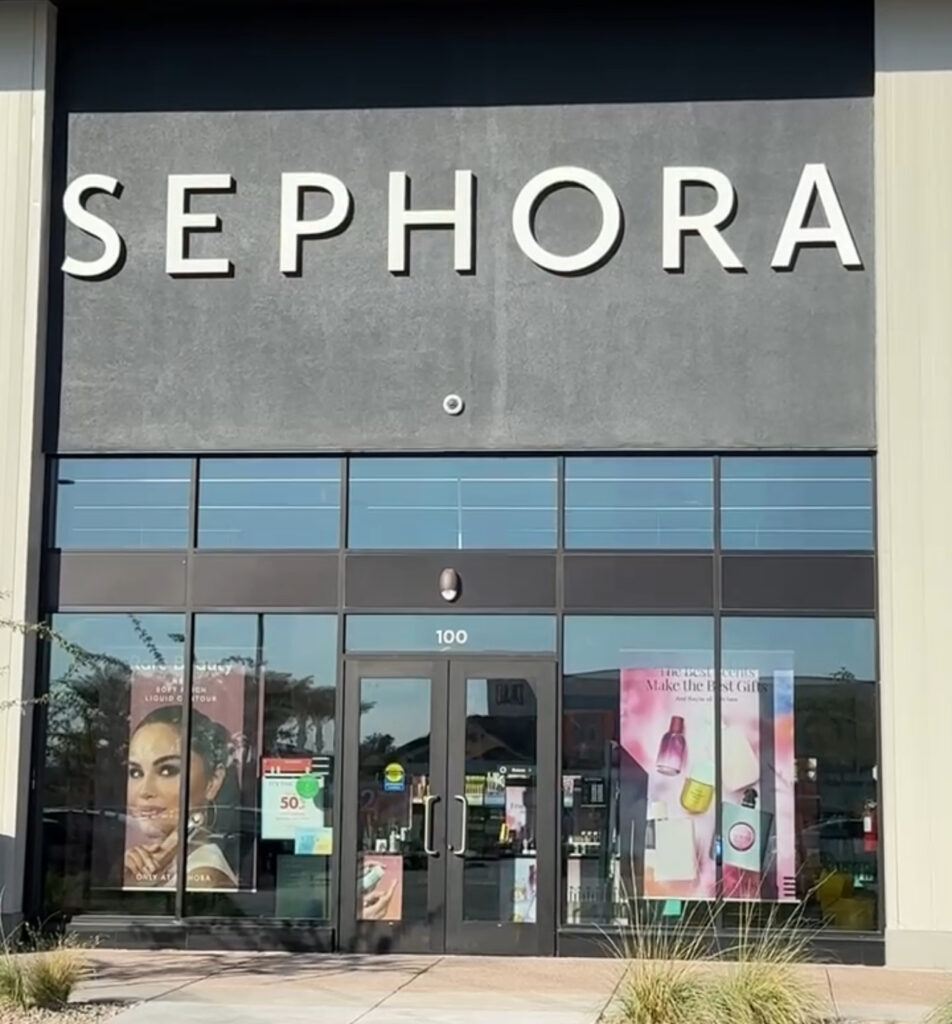 Sephora Storefront Enterance